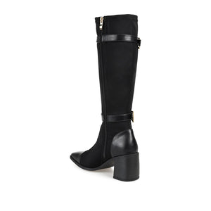 GAIBREE STRETCHY BOOTS IN X-WIDE CALF - Black