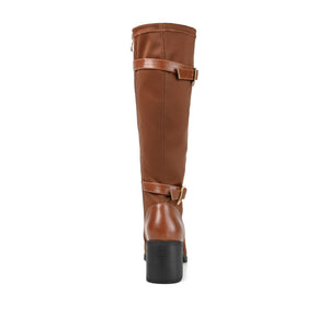 GAIBREE STRETCHY BOOTS IN WIDE CALF - Brown