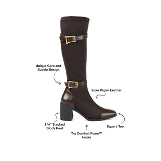 GAIBREE KNEE HIGH BOOTS IN WIDE WIDTH X-WIDE CALF