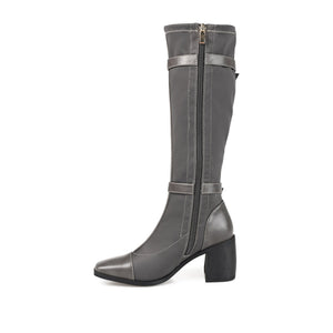 GAIBREE STRETCHY BOOTS IN WIDE CALF - Grey