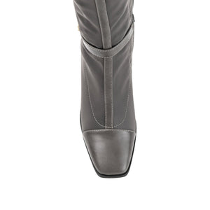 GAIBREE STRETCHY BOOTS IN WIDE CALF - Grey