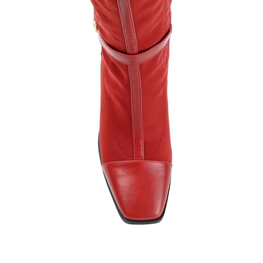 GAIBREE KNEE-HIGH BOOTS IN FABRIC