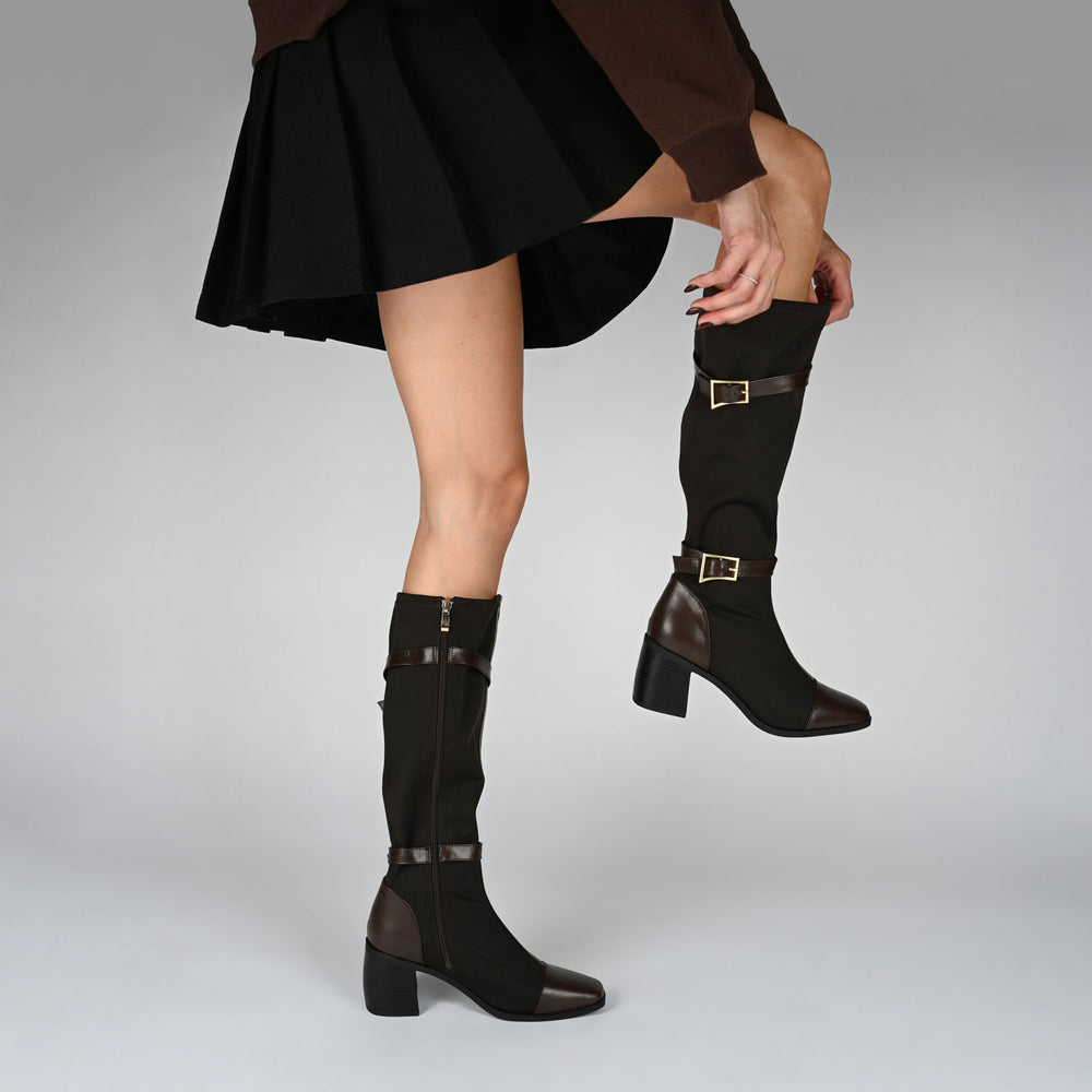 GAIBREE KNEE-HIGH BOOTS IN FABRIC