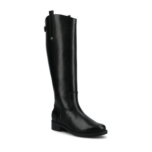 GEMA KNEE HIGH RIDING BOOTS - Black