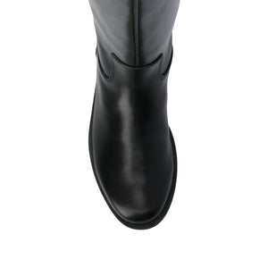 GEMA KNEE HIGH RIDING BOOTS - Black