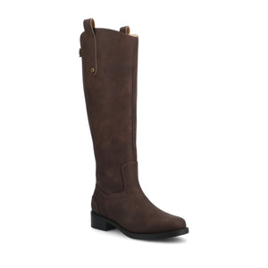 GEMA KNEE HIGH RIDING BOOTS - Vintage Chocolate