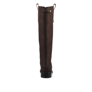 GEMA KNEE HIGH RIDING BOOTS - Vintage Chocolate