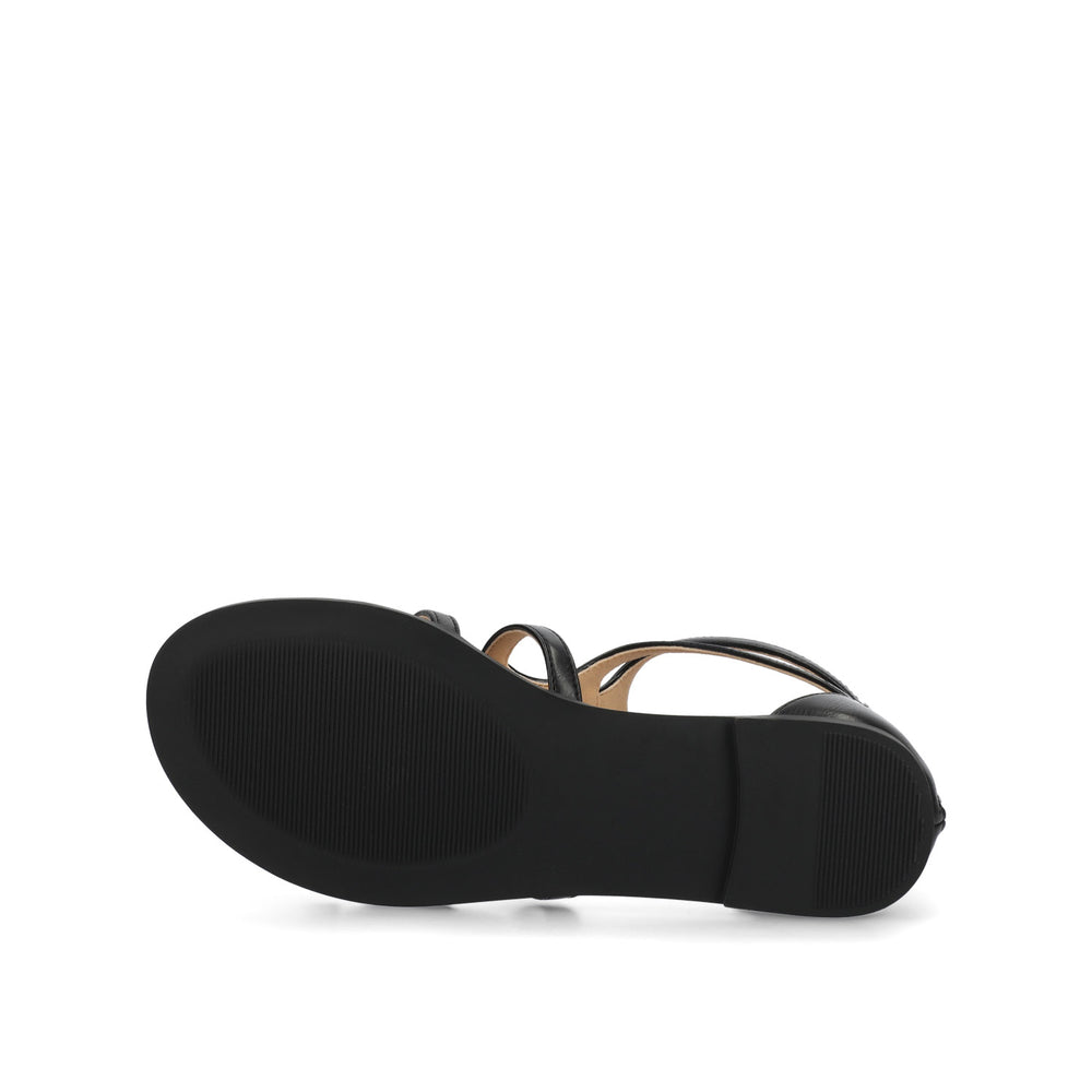 GENNEVA FLAT SANDALS IN WIDE