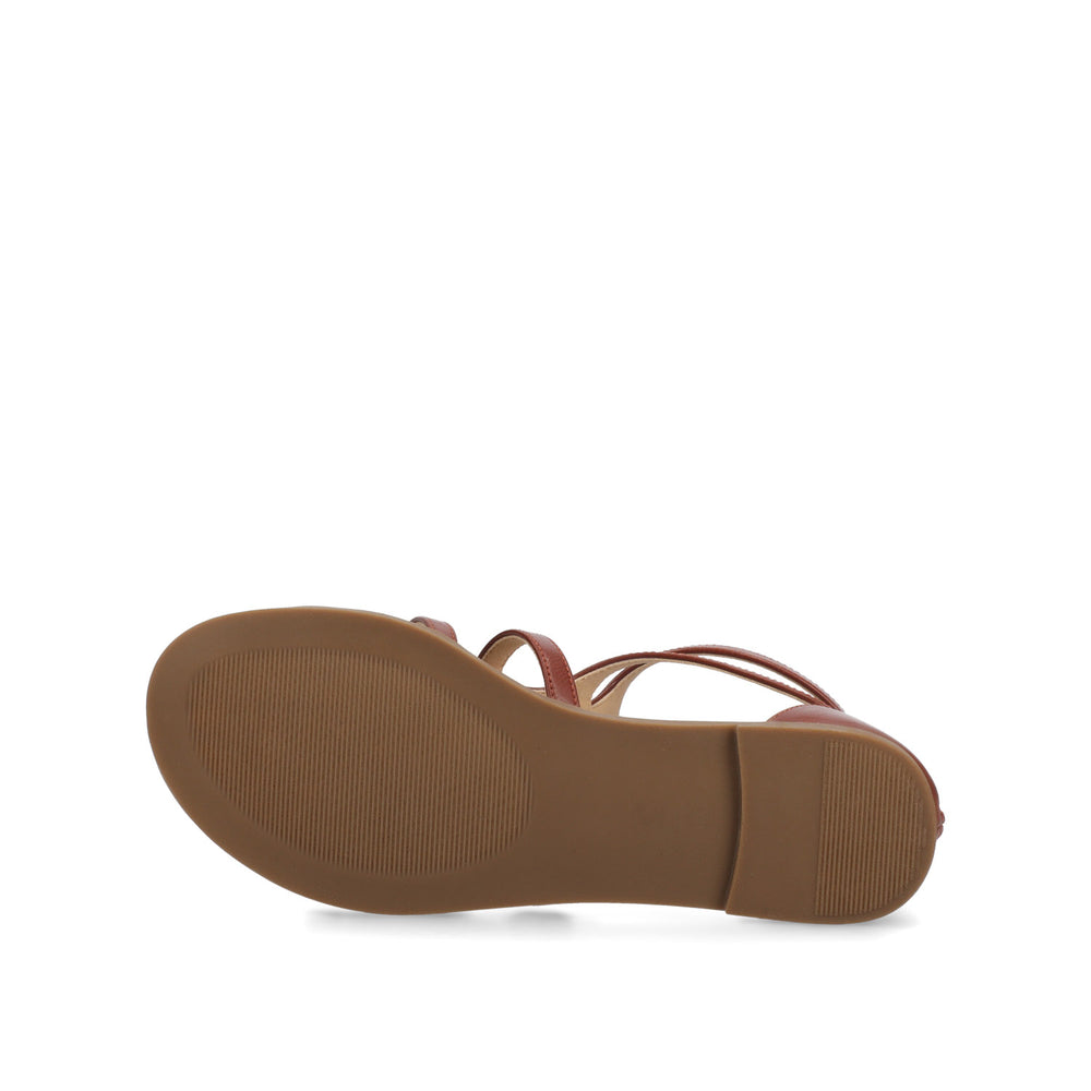 GENNEVA FLAT SANDALS IN WIDE