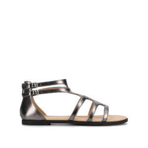 GENNEVA GLADIATOR SANDALS - Pewter PU