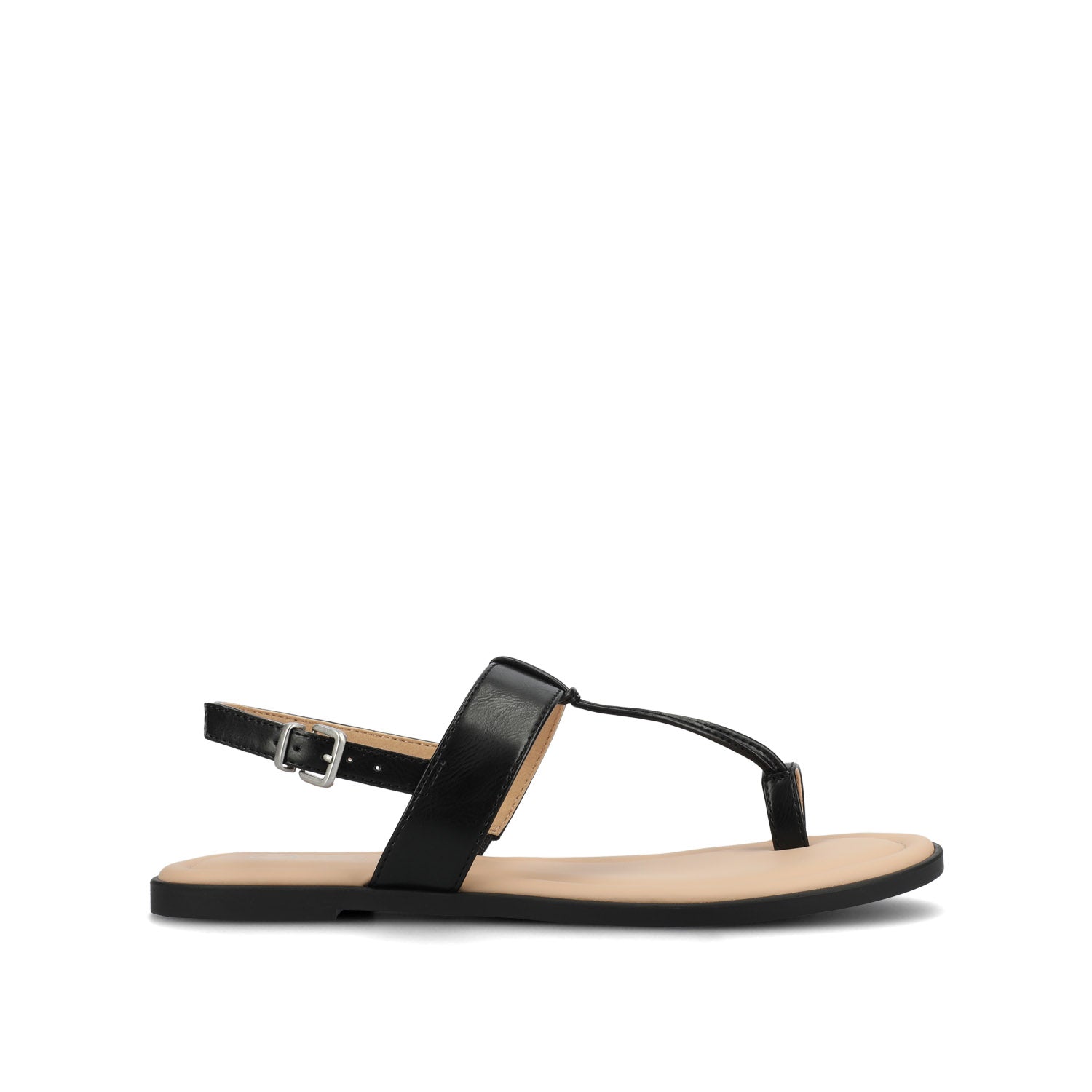 GERRA SANDALS IN VEGAN LEATHER - Black PU