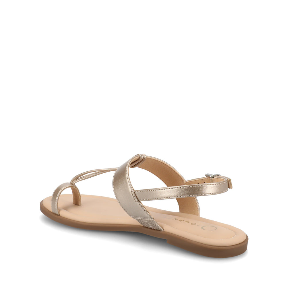 GERRA SANDALS IN FAUX LEATHER