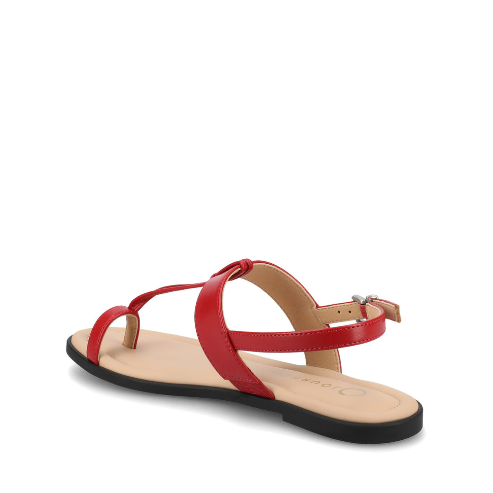 GERRA SANDALS IN FAUX LEATHER