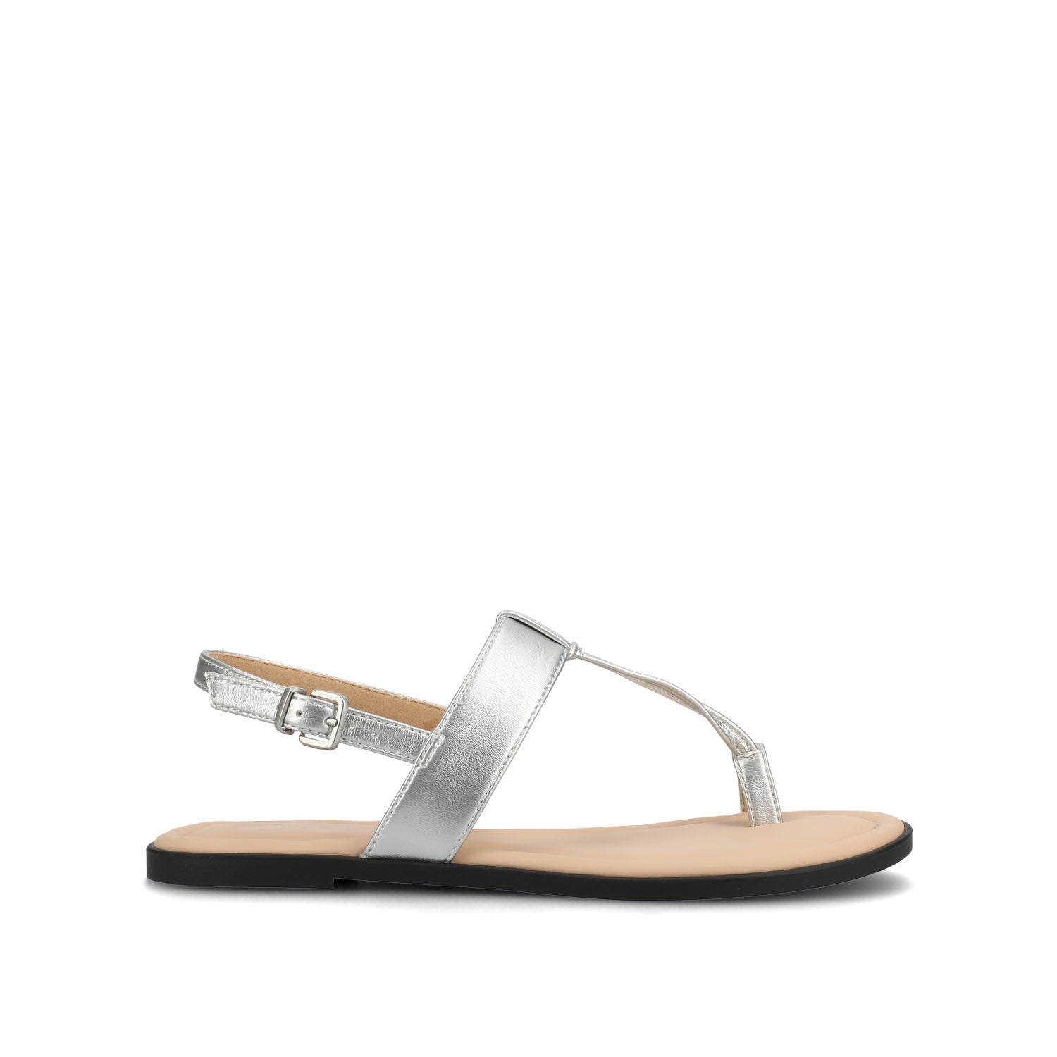 GERRA SANDALS IN VEGAN LEATHER - Silver PU
