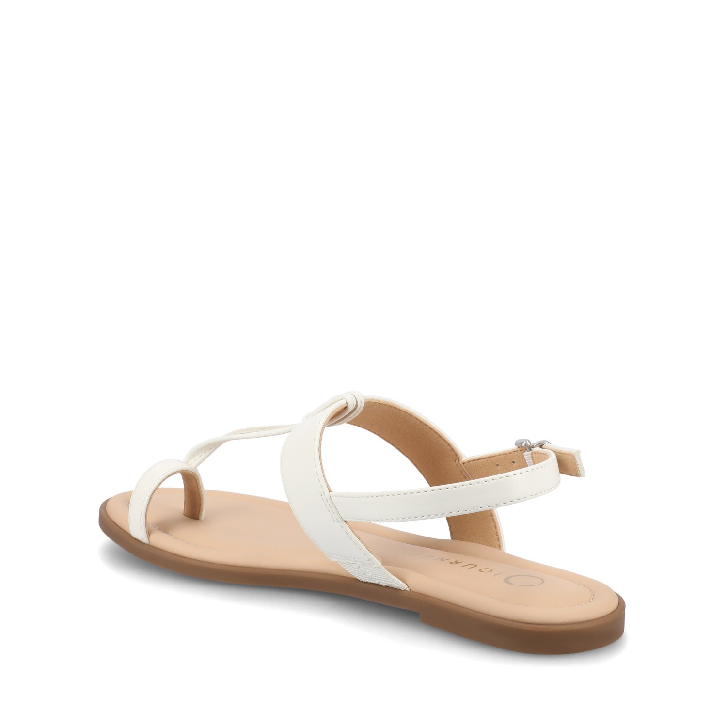 GERRA SANDALS IN VEGAN LEATHER - White PU
