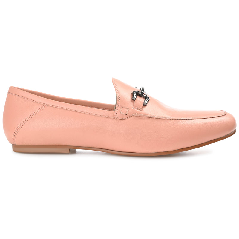 GIIA HORSE BIT LOAFER FLATS IN LEATHER