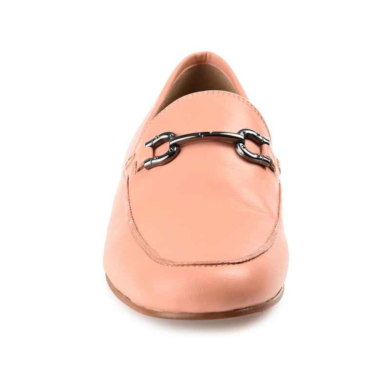 GIIA HORSE BIT LOAFER FLATS IN LEATHER