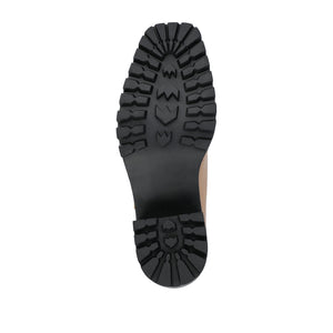 GLADYS MARY JANE HEELS IN VEGAN LEATHER - Tan PU