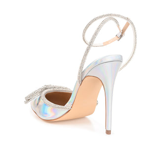 GRACIA DRESSY STILETTO HEELS IN CLEAR PVC