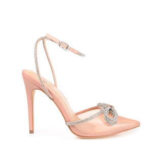 GRACIA DRESSY STILETTO HEELS IN CLEAR PVC