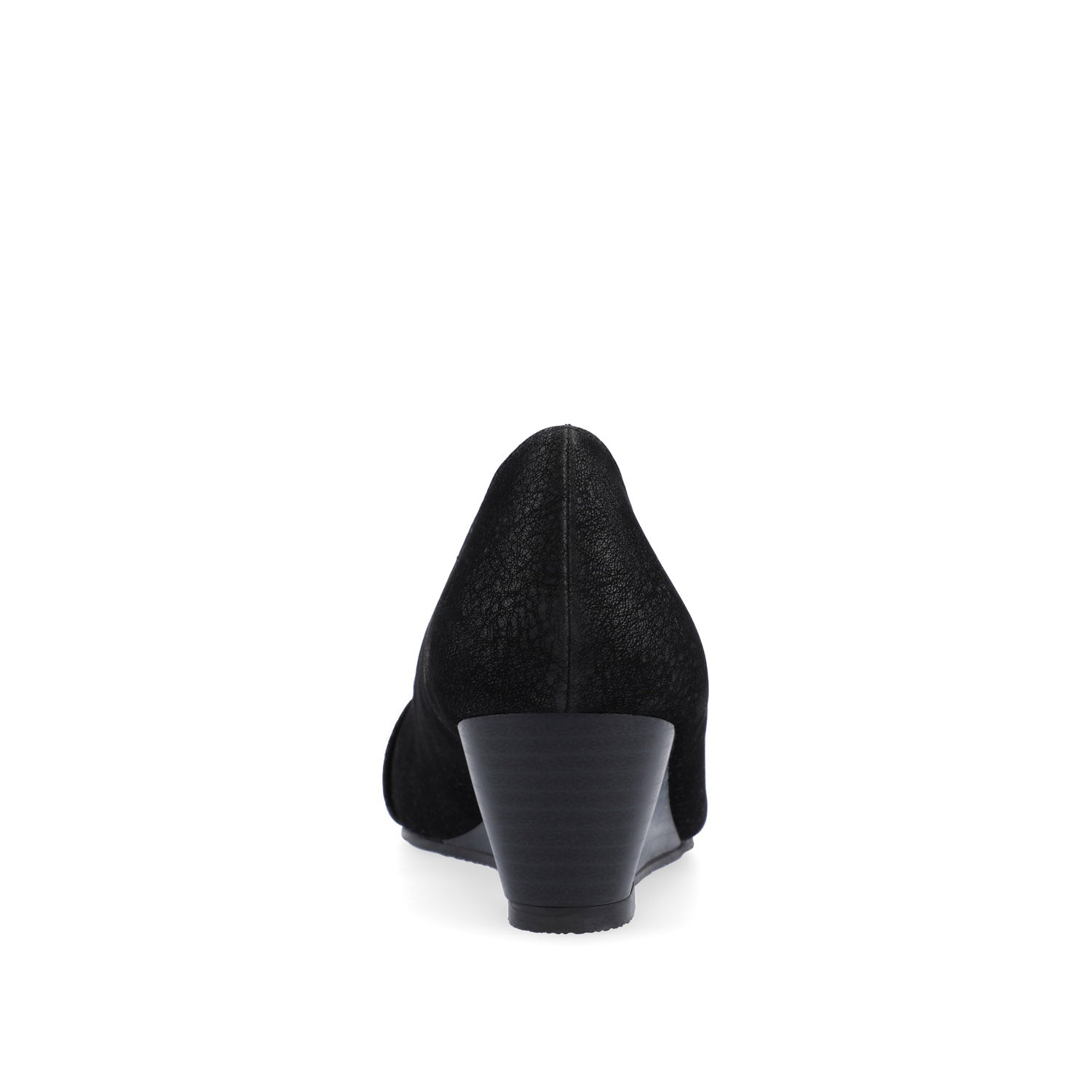 GRAYSN WEDGE HEELS IN VEGAN LEATHER - Black