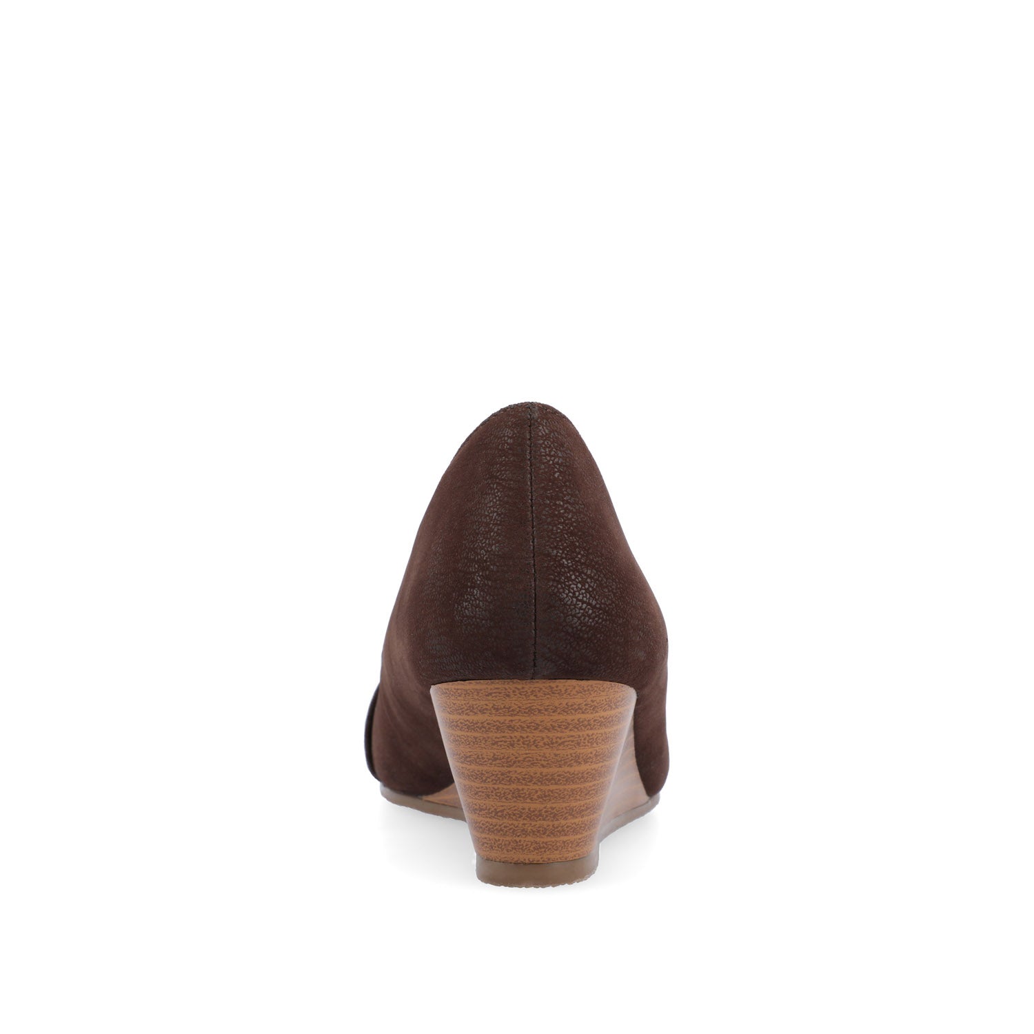 GRAYSN WEDGE HEELS IN VEGAN LEATHER - Brown