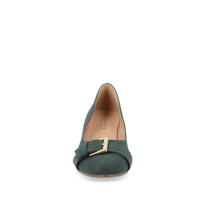 GRAYSN WEDGE HEELS IN VEGAN LEATHER - Green