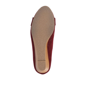 GRAYSN WEDGE HEELS IN WIDE - Wine