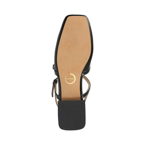 GRETCHENN HEELED FLATS IN FAUX LEATHER