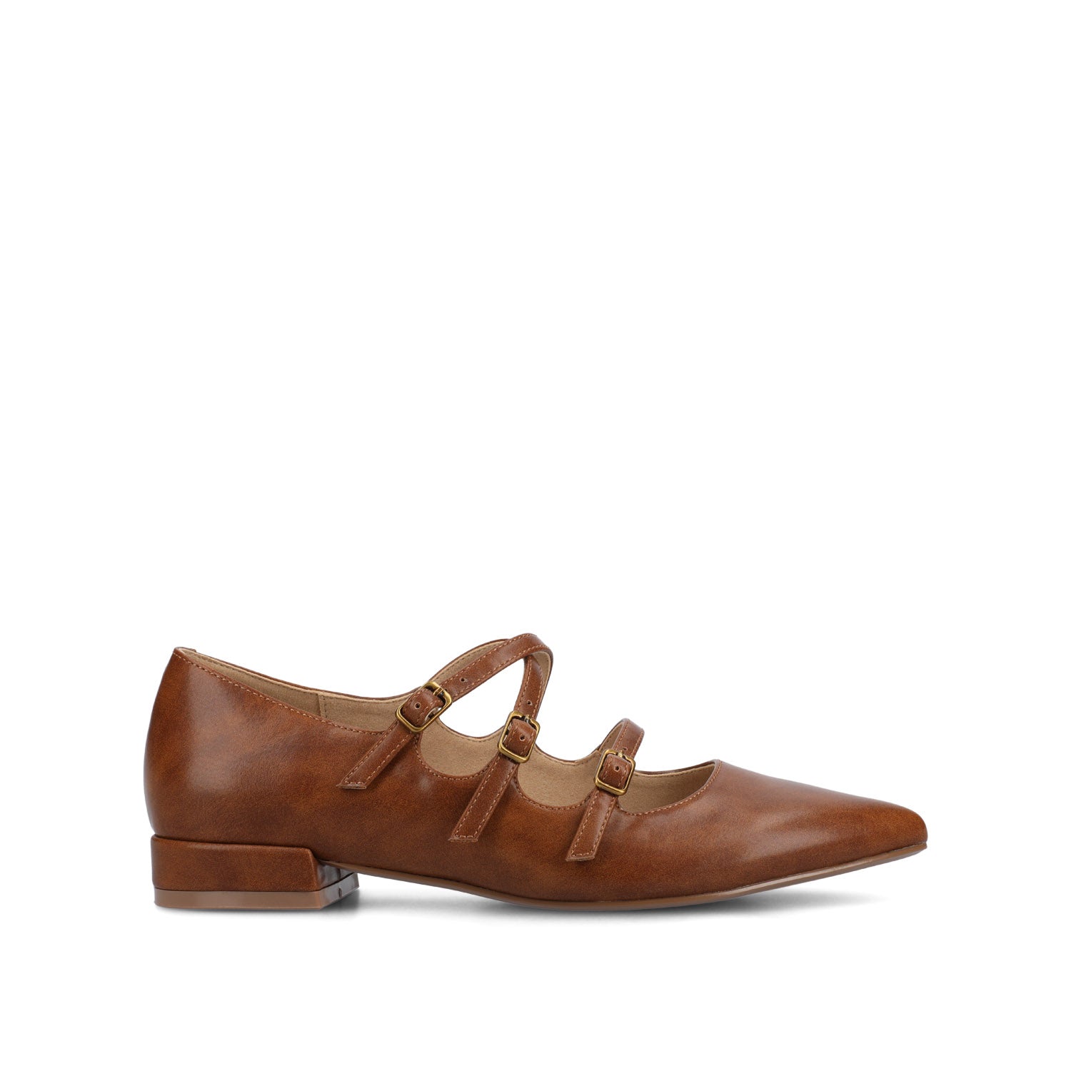 GRETEL BALLET PUMPS - Cognac