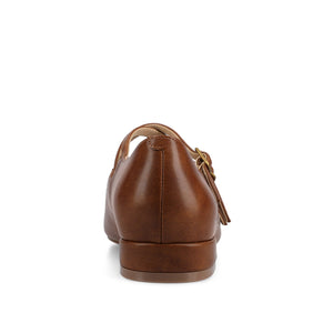 GRETEL BALLET PUMPS - Cognac