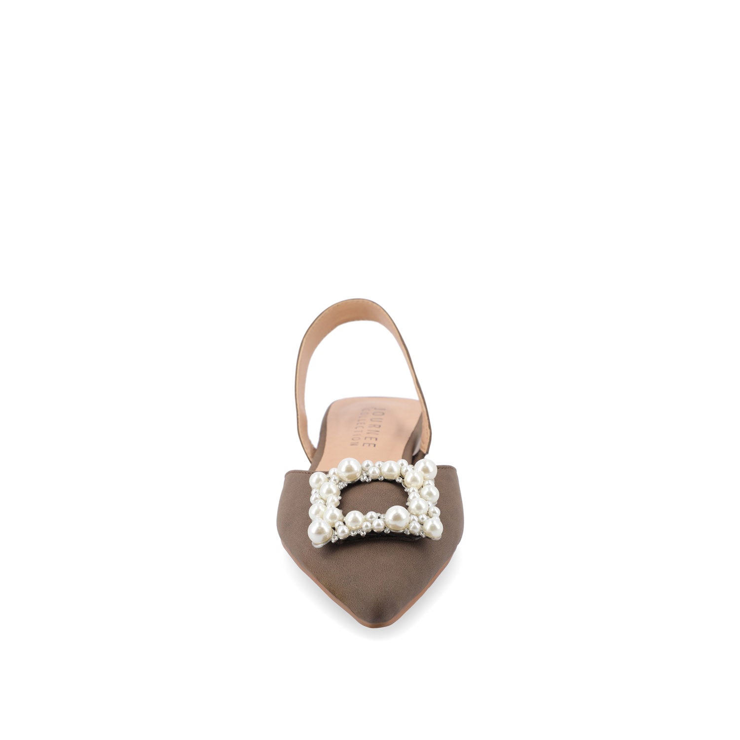 HANNAE SLINGBACK FLATS - Brown