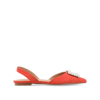 HANNAE SLINGBACK FLATS IN WIDE