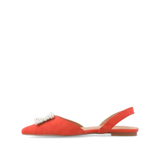 HANNAE SLINGBACK FLATS IN WIDE