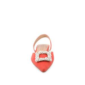 HANNAE SLINGBACK FLATS - Orange