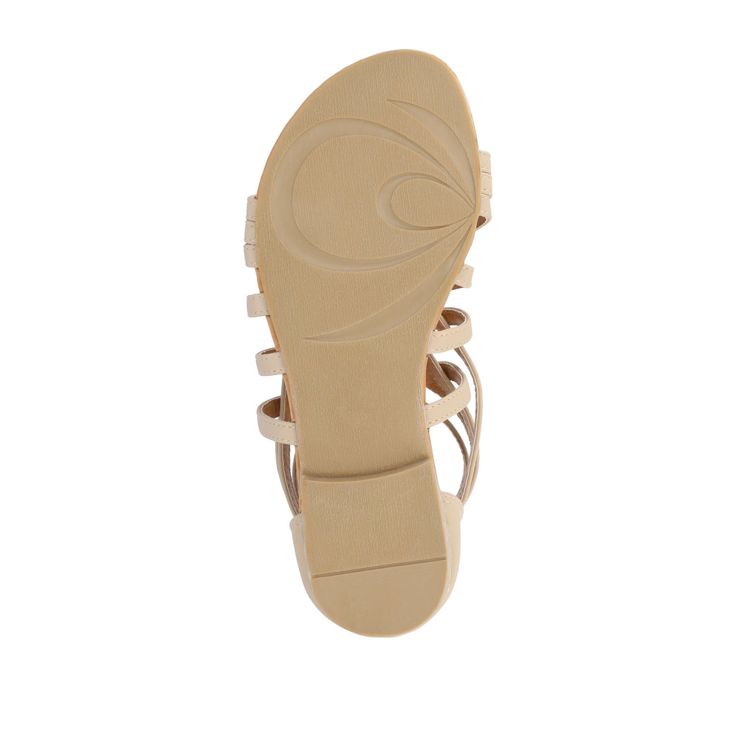 HANNI GLADIATOR SANDALS IN WIDE - Nude PU