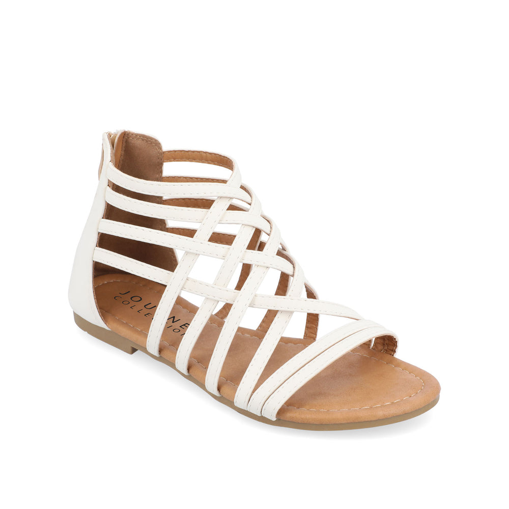 HANNI GLADIATOR SANDALS IN FAUX LEATHER