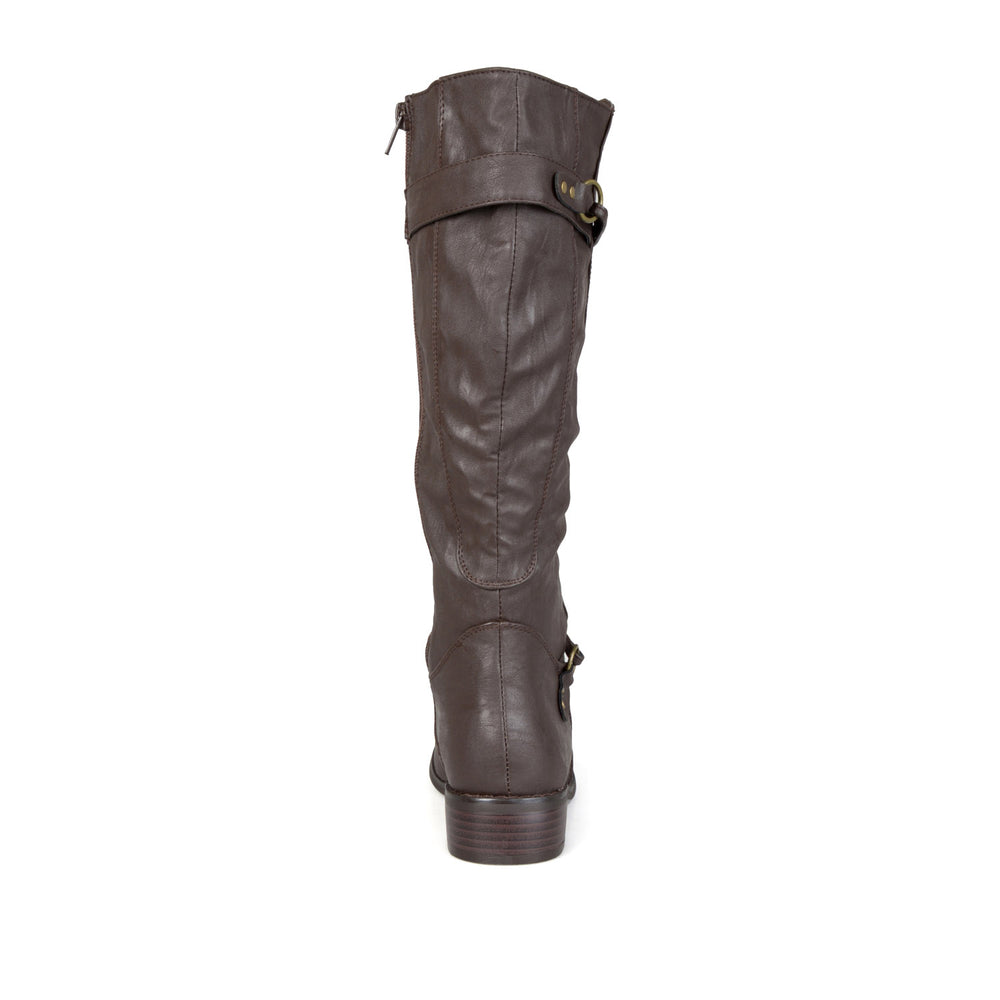 HARLEY RIDING BOOTS IN FAUX LEATHER