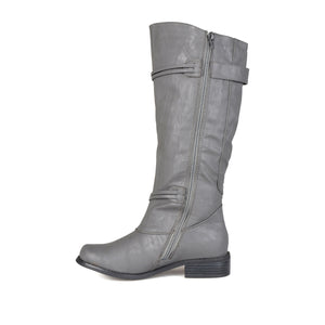 HARLEY RIDING BOOTS IN WIDE CALF