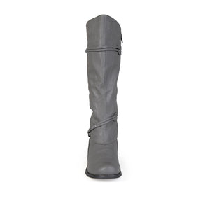 HARLEY RIDING BOOTS IN WIDE CALF
