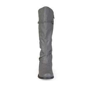 HARLEY RIDING BOOTS IN FAUX LEATHER