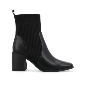 HARLOWE CHELSEA BOOTIES IN VEGAN LEATHER - Black