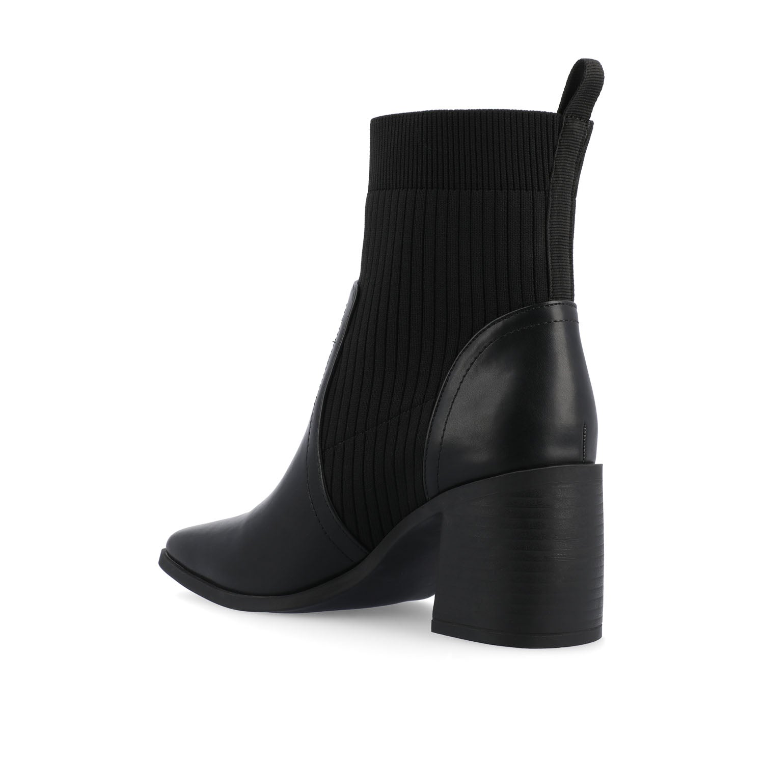 HARLOWE CHELSEA BOOTIES IN VEGAN LEATHER - Black