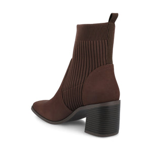 HARLOWE CHELSEA BOOTIES - Chocolate Nubuck