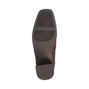 HARLOWE CHELSEA BOOTIES IN WIDE - Chocolate Nubuck