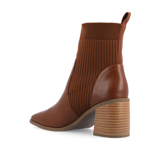 HARLOWE CHELSEA BOOTIES IN FAUX LEATHER