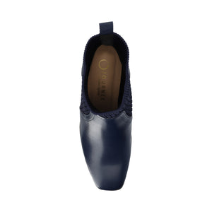 HARLOWE CHELSEA BOOTIES IN WIDE - Navy