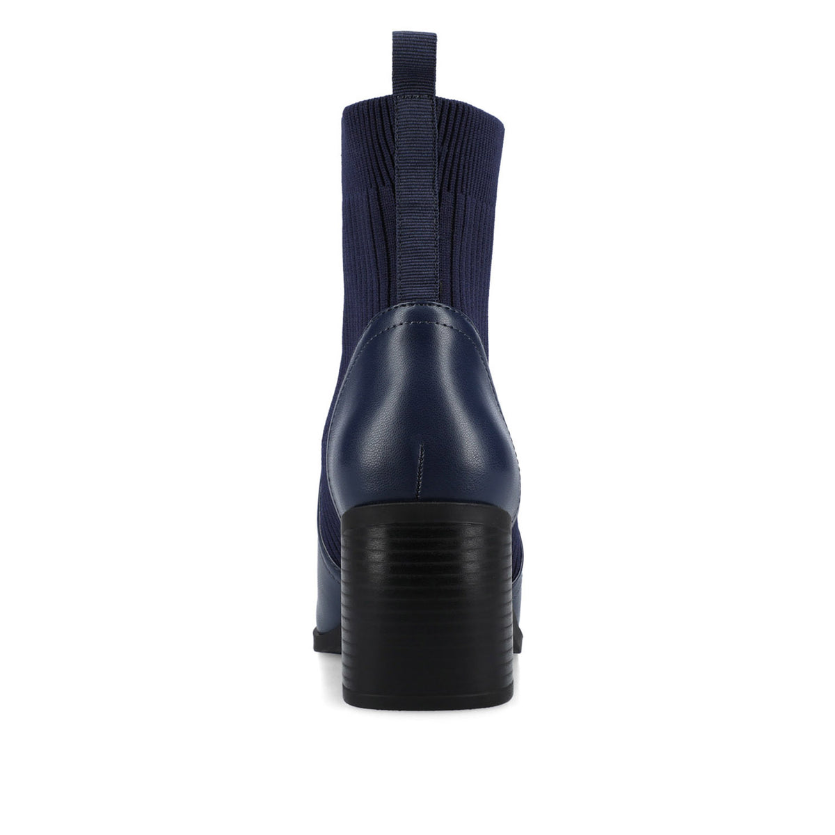 HARLOWE CHELSEA BOOTIES IN WIDE - Navy