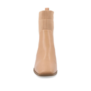 HARLOWE CHELSEA BOOTIES IN WIDE - Tan
