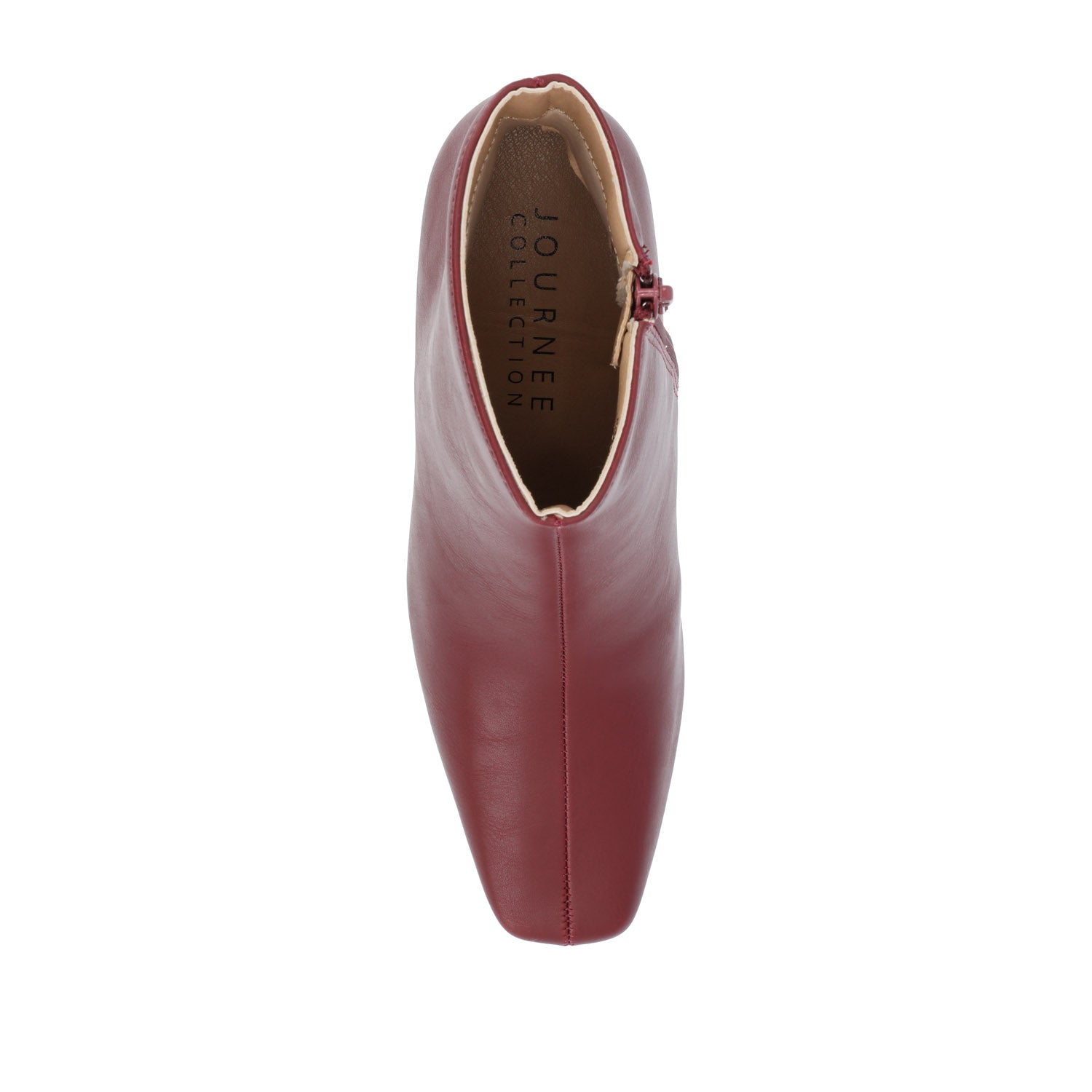 HAYLINN FAUX LEATHER BOOTIES IN WIDE